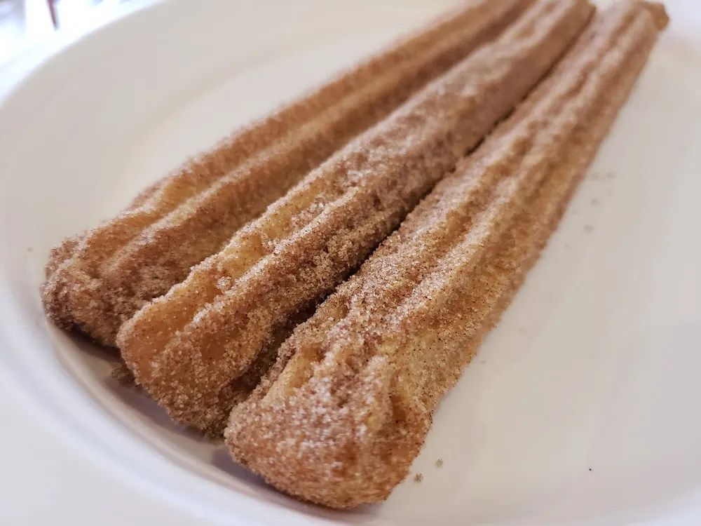 Churro with Ice Cream